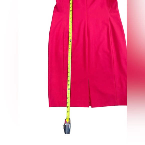 Lafayette 148 Sheath Dress with Pockets in Spark size 8 - Picture 6 of 9